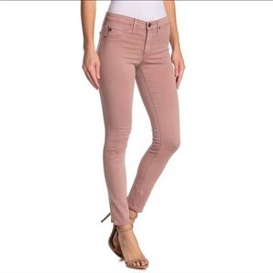 AG Jeans The legging Ankle Mauve Pink 27 R